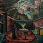 Kubofuturistische Landschaft 1920 Fritz Stuckenberg 8 mockup