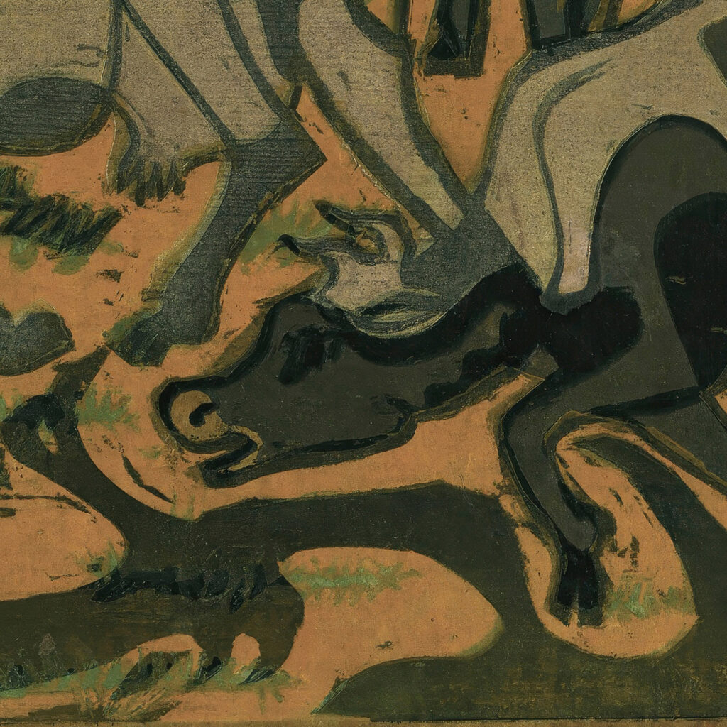Kuhe Im Fruhling Ernst Ludwig Kirchner 8 mockup