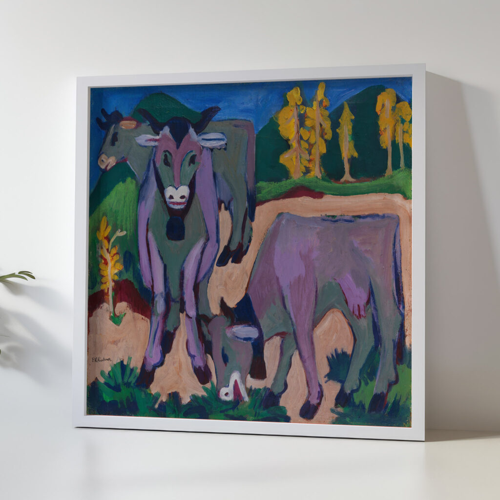 Kuhe im Herbst 1924 1926 Ernst Ludwig Kirchner 5 mockup