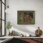 Kuhherde mit einem Hirten 1919 Ernst Ludwig Kirchner 6 mockup