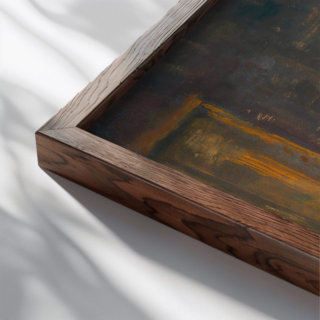 Kummer around 1930 Karl Wiener close up dark wood mockup