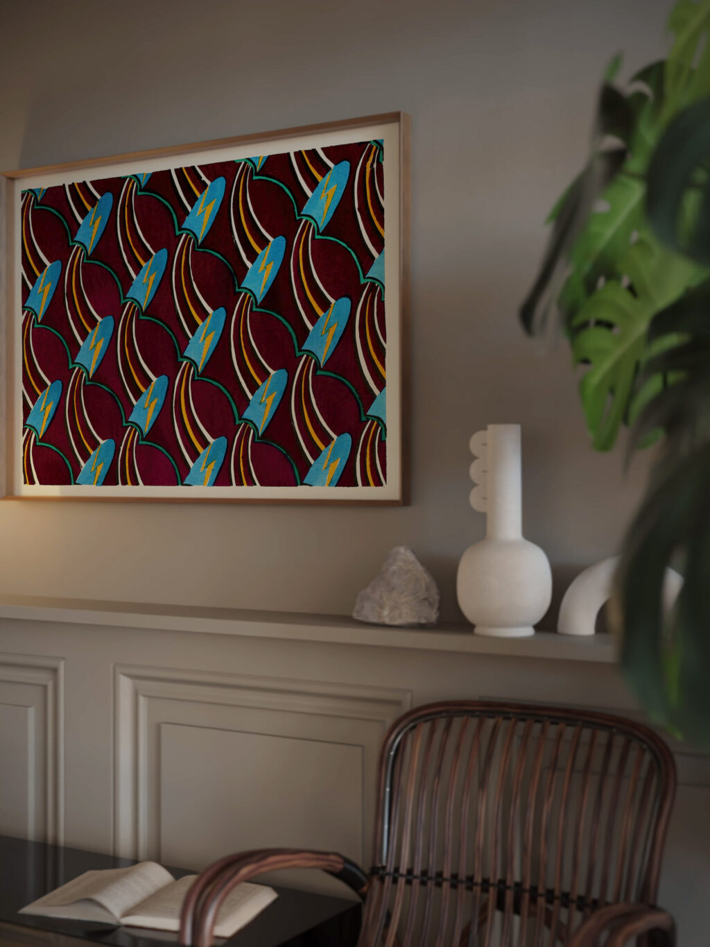 Kunstgewerbliche Schmuckformen fur die Flache Pl 02 1920 Christian Stoll video mockup