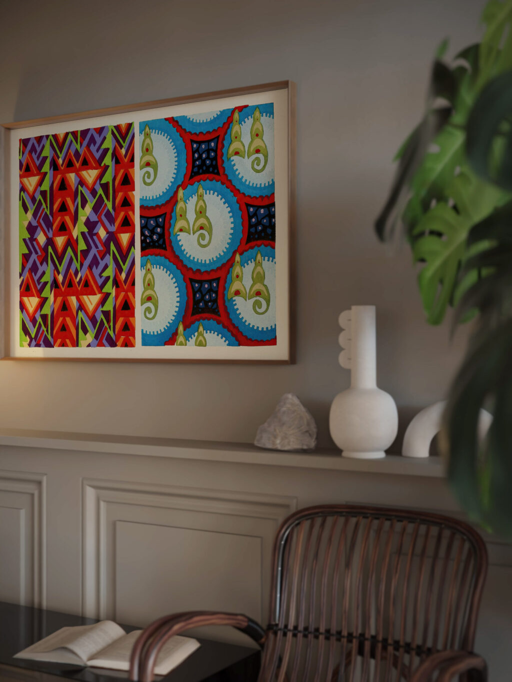 Kunstgewerbliche Schmuckformen fur die Flache Pl 07 1920 Christian Stoll video mockup