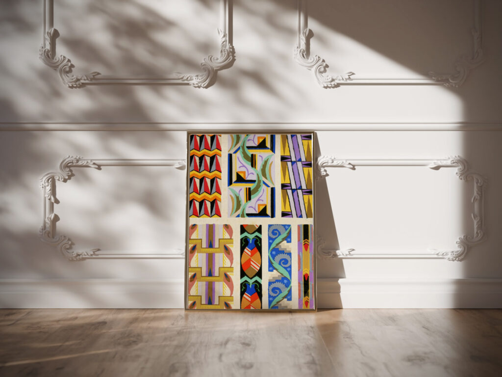 Kunstgewerbliche Schmuckformen fur die Flache Pl 18 1920 Christian Stoll video mockup