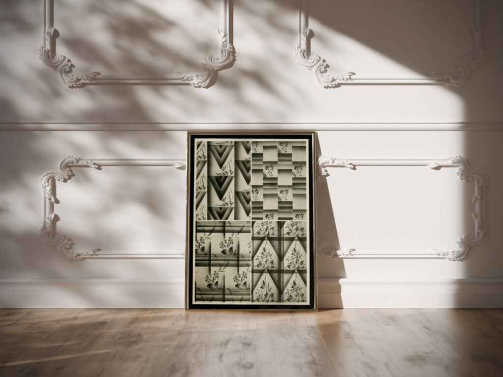 Kunstgewerbliche Schmuckformen fur die Flache Pl 27 1920 Christian Stoll video mockup