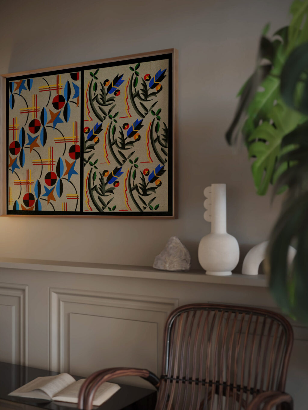 Kunstgewerbliche Schmuckformen fur die Flache Pl 28 1920 Christian Stoll video mockup