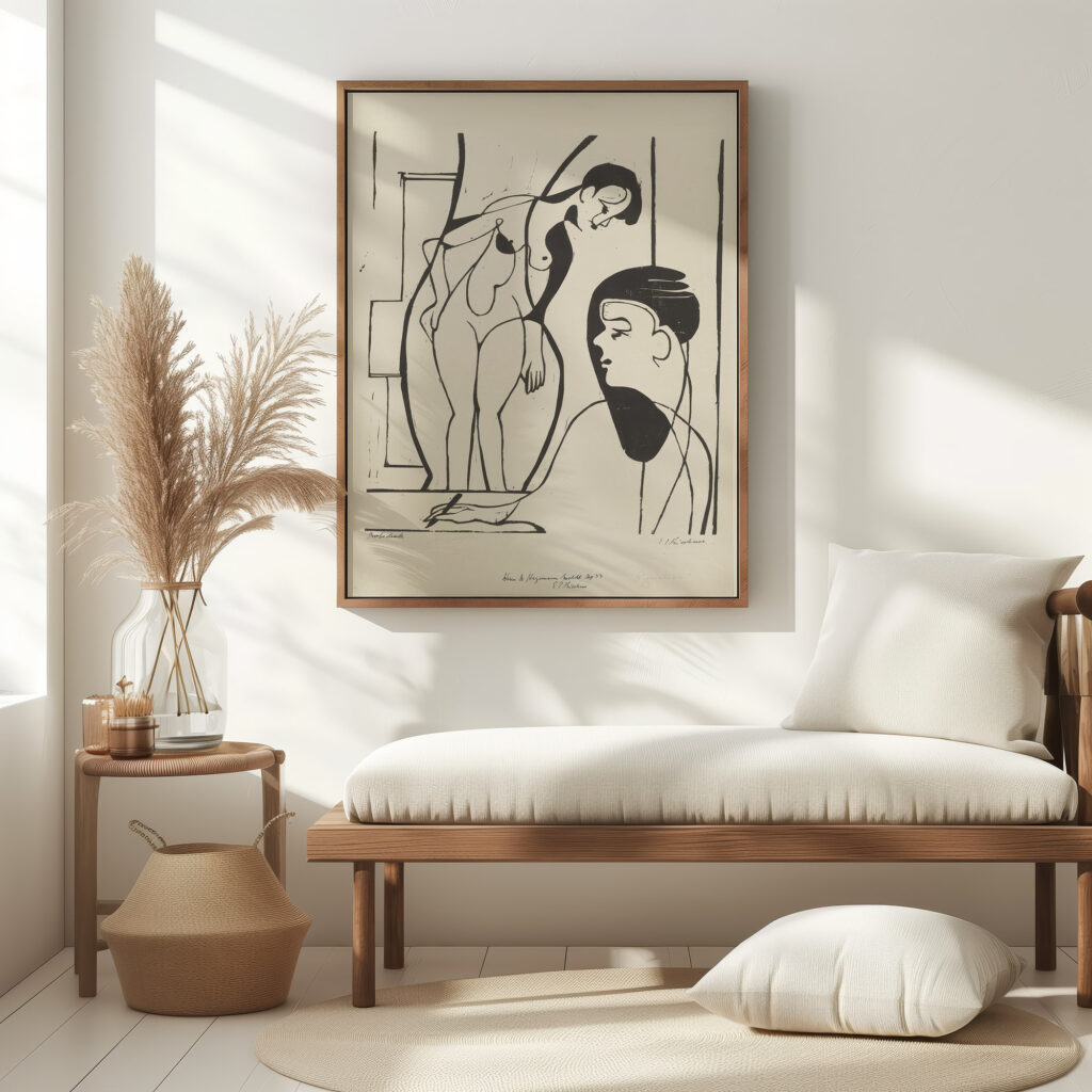 Kunstler und Modell 1933 Ernst Ludwig Kirchner 5 mockup