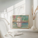 Kvinner pa stranden Asgardstrand 1920 Edvard Munch 4 mockup