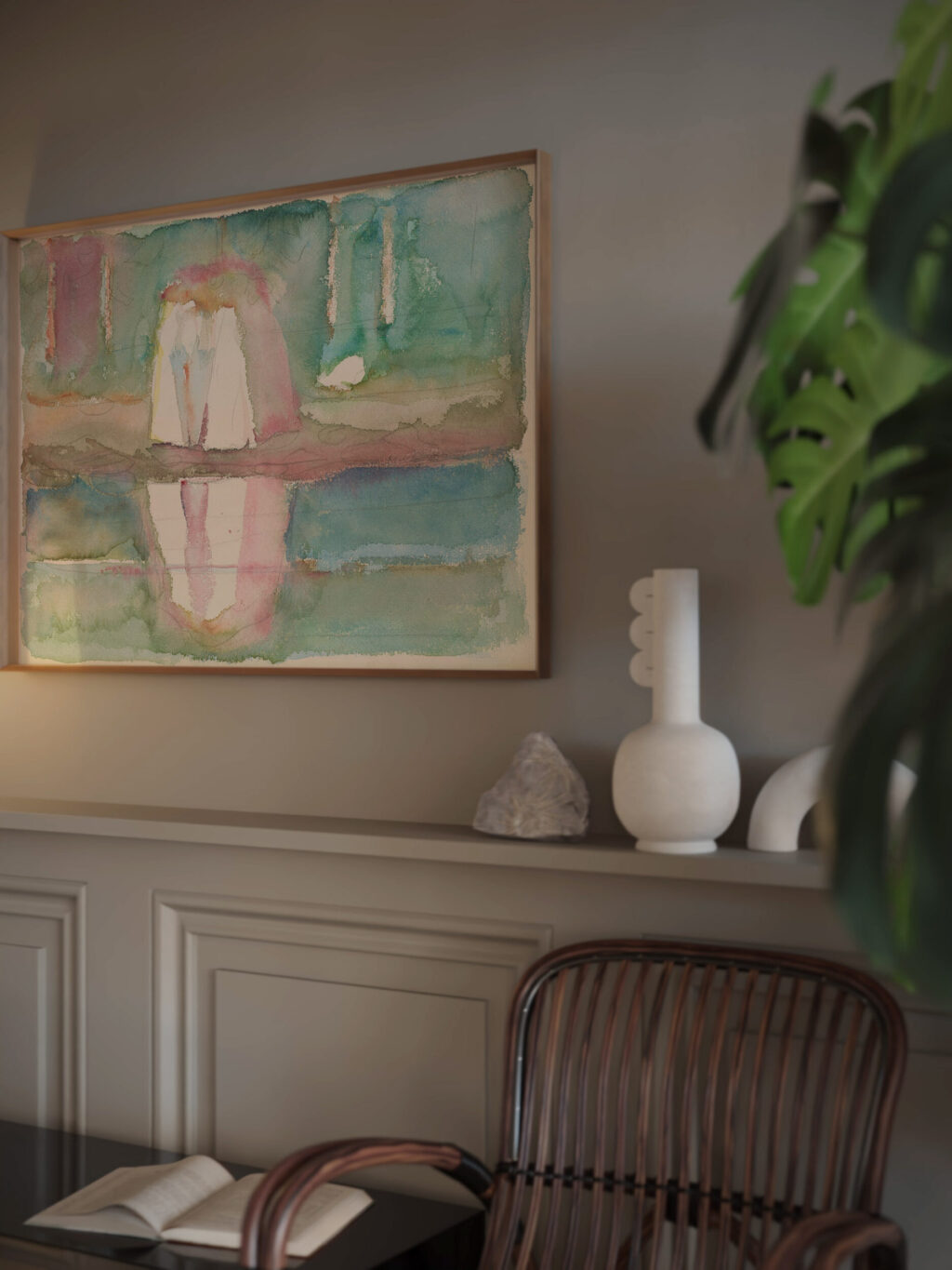 Kvinner pa stranden Asgardstrand 1920 Edvard Munch video mockup