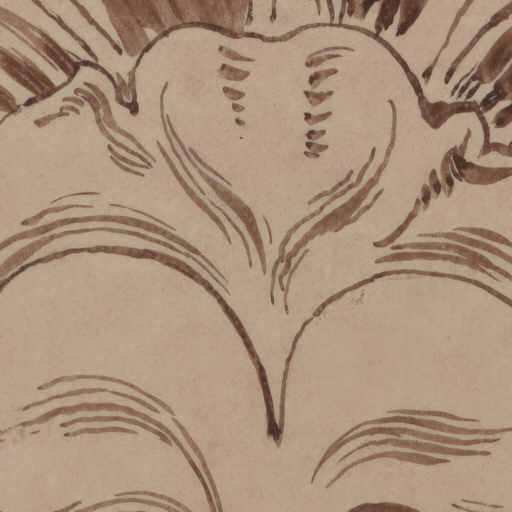 Kwiaton. Projekt do dekoracji malarskiej prezbiterium kosciola Mariackiego 1889 Stanislaw Wyspianski 8 mockup