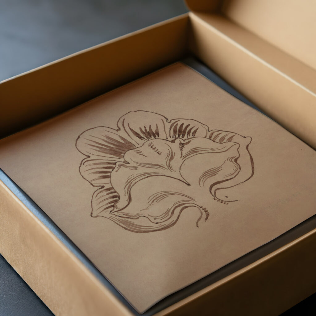 Kwiaton. Projekt do dekoracji malarskiej prezbiterium kosciola Mariackiego 1889 Stanislaw Wyspianski video mockup