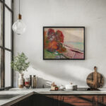 Kystlandskap 1904 Edvard Munch 6 mockup