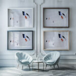 L IV 1936 Laszlo Moholy Nagy framed posters mockup