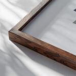 L.AL I 1936 Laszlo Moholy Nagy close up dark wood mockup