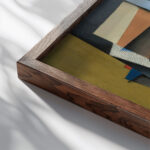 LE PIANO Georges Valmier close up dark wood mockup