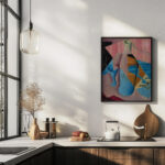 La Bouteille de vin 1914 Juan Gris 6 mockup