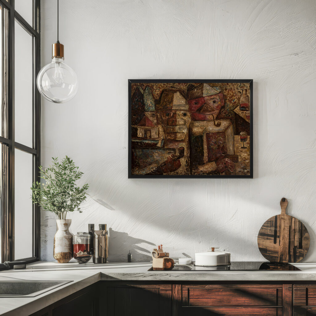 La Buvette 1930 Tadeusz Makowski 6 mockup