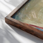 La Ciotat 1907 Emile Othon Friesz close up dark wood mockup