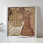 La Femme au jardin public Edouard Vuillard 5 mockup
