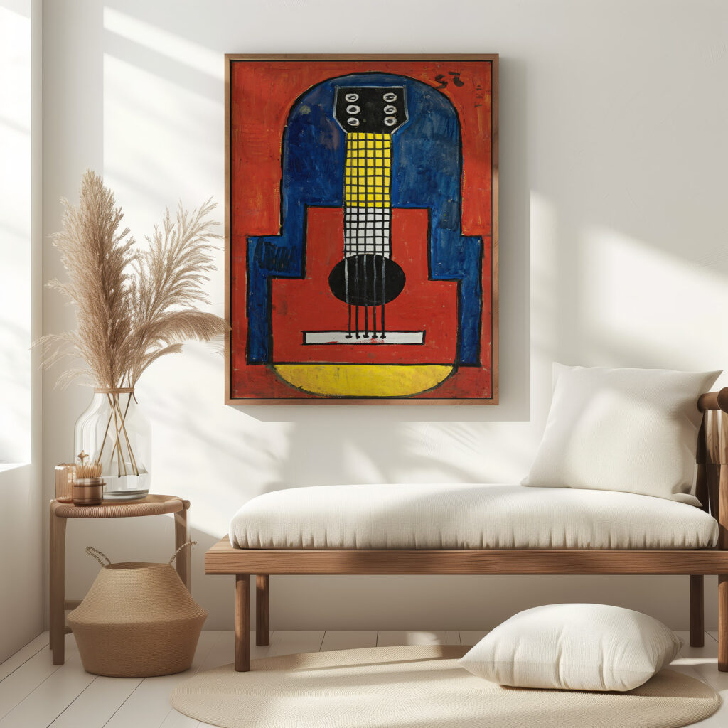 La Guitarra 1935 Joaquin Torres Garcia 5 mockup