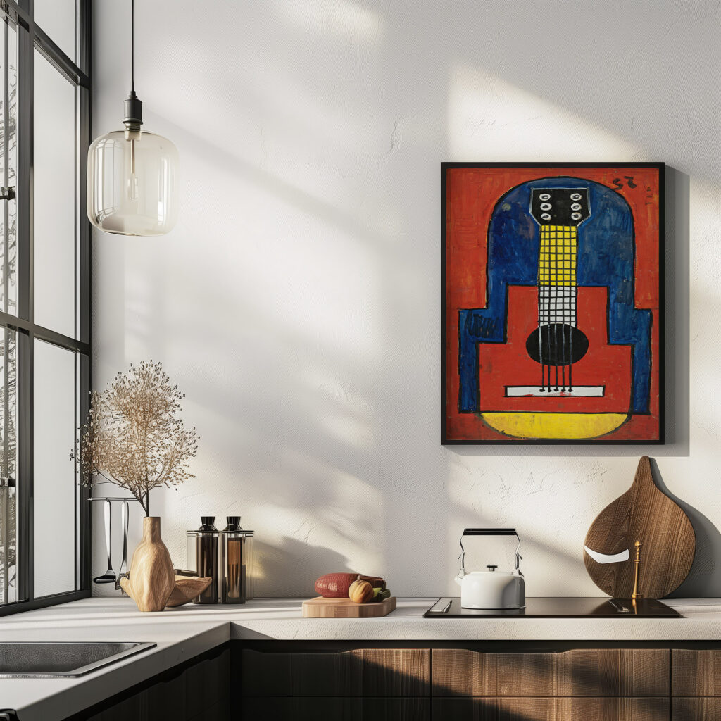 La Guitarra 1935 Joaquin Torres Garcia 6 mockup