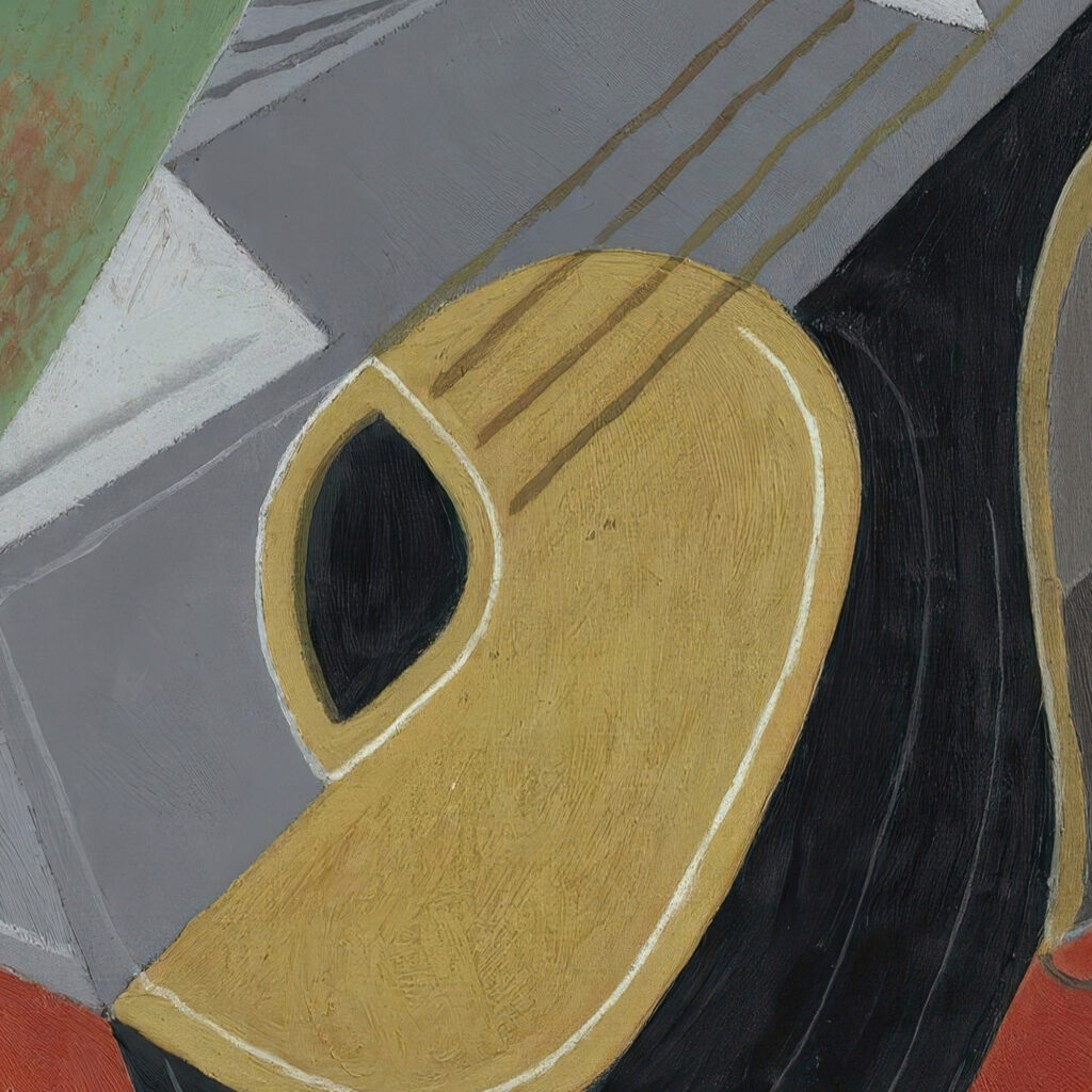 La Mandoline Noire 1926 Juan Gris 8 mockup