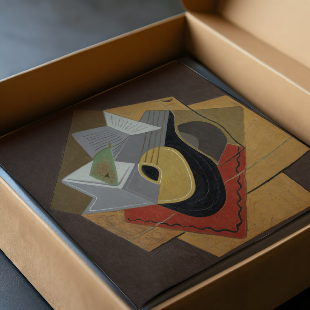 La Mandoline Noire 1926 Juan Gris video mockup