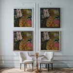 La Nourrice circa 1894 95 Edouard Vuillard framed posters mockup