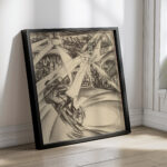 La Patineuse The skater 1913 Felix Del Marle 4 mockup