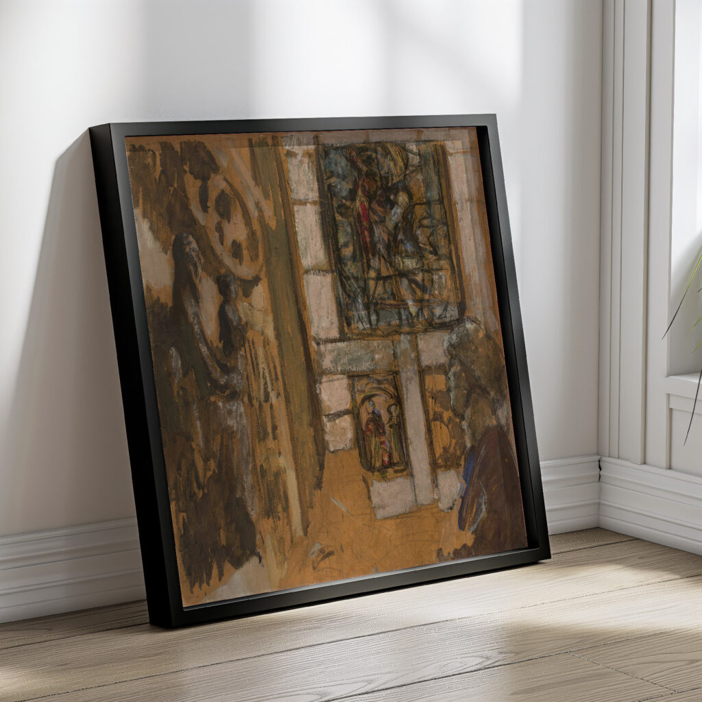 La Salle du Moyen Age au Musee des Arts decoratifs 1922 Edouard Vuillard 4 mockup