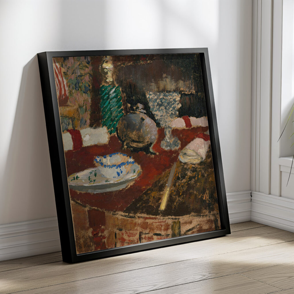 La Sauciere Et Les Ronds De Serviette circa 1896 97 Edouard Vuillard 4 mockup