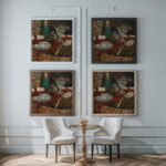 La Sauciere Et Les Ronds De Serviette circa 1896 97 Edouard Vuillard framed posters mockup