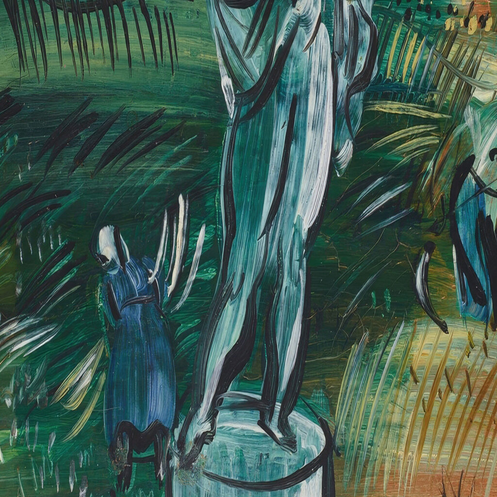 La Statue circa 1942 Raoul Dufy 8 mockup