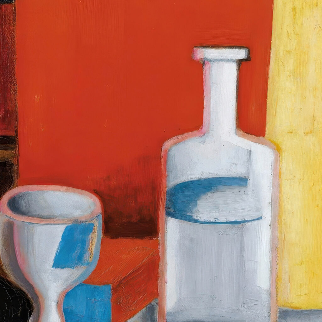 La Table Louis Philippe A La Bouteille Et Au Verre 1920 Roger de La Fresnaye 8 mockup