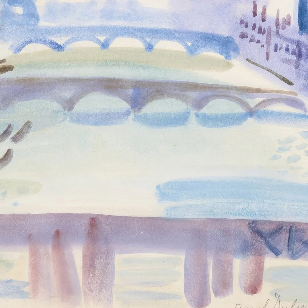 La Tamise Londres ca 1932 Raoul Dufy 8 mockup