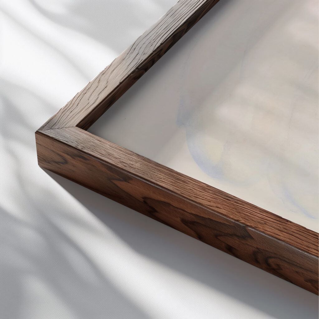 La Tamise Londres ca 1932 Raoul Dufy close up dark wood mockup