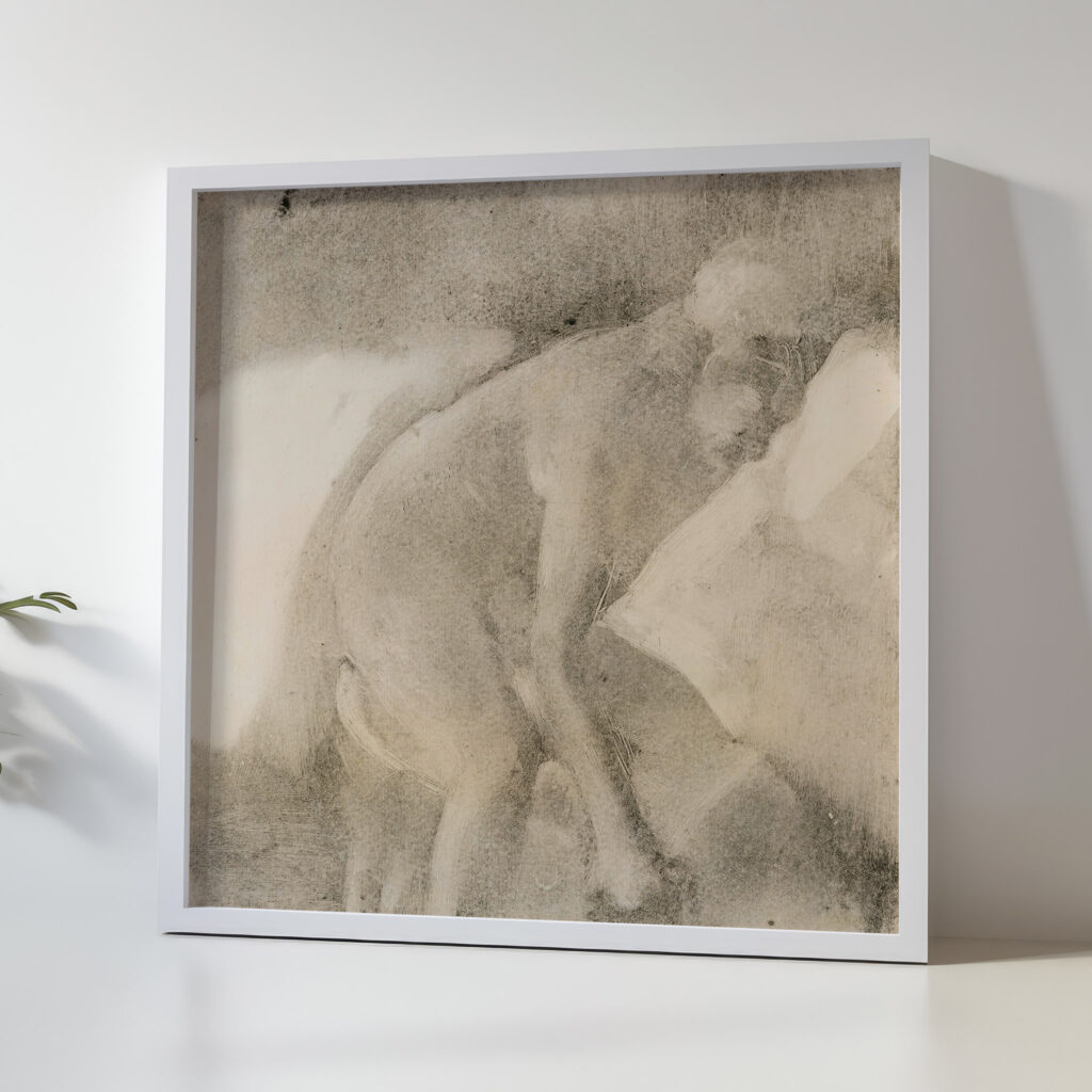 La Toilette Le Bidet Edgar Degas 5 mockup