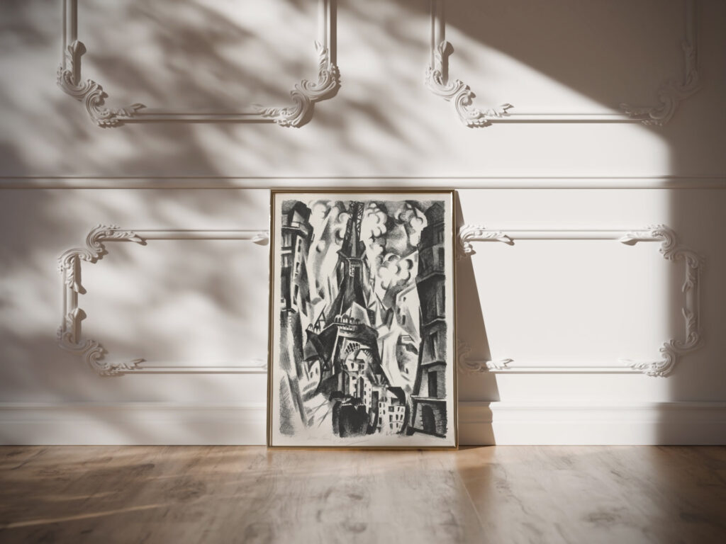 La Tour 1926 Robert Delaunay video mockup