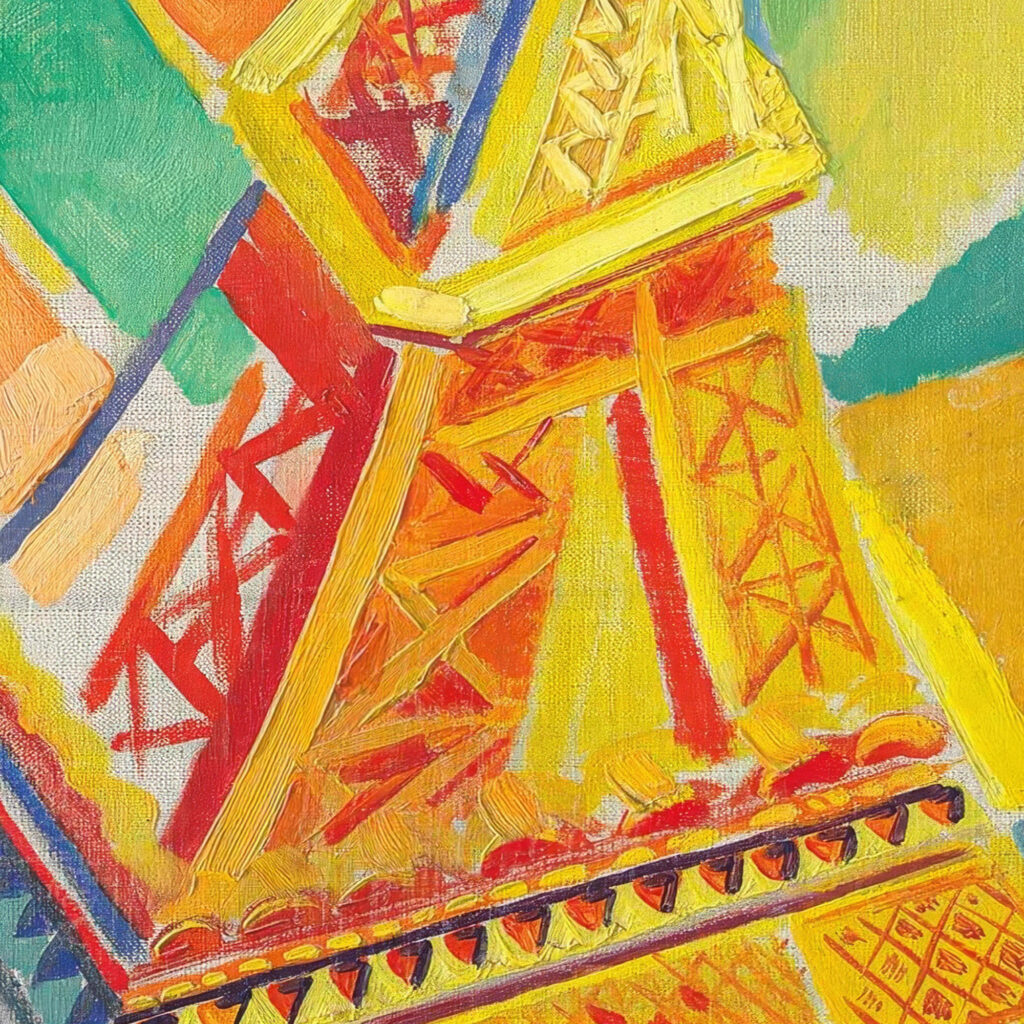 La Tour Eiffel 1928 Robert Delaunay 8 mockup