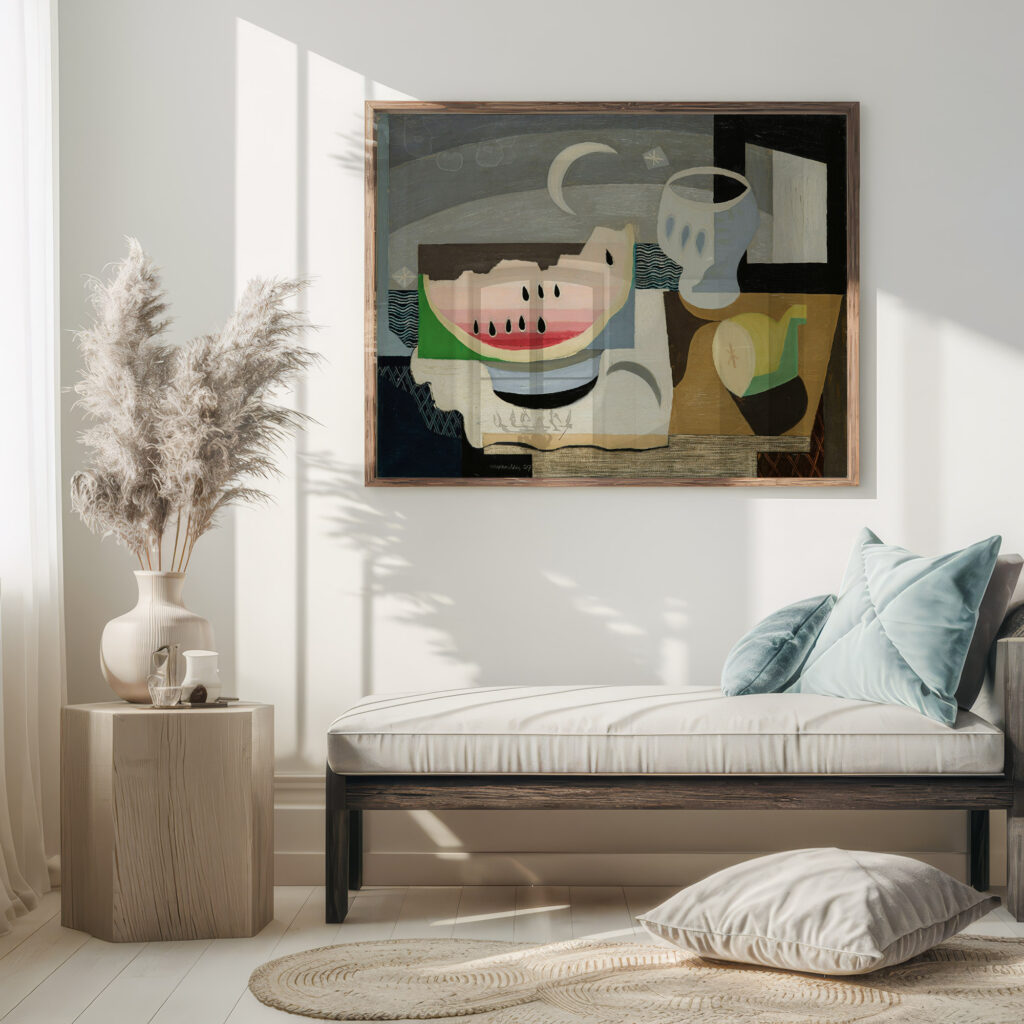La Tranche De Pasteque 1927 Louis Marcoussis 5 mockup