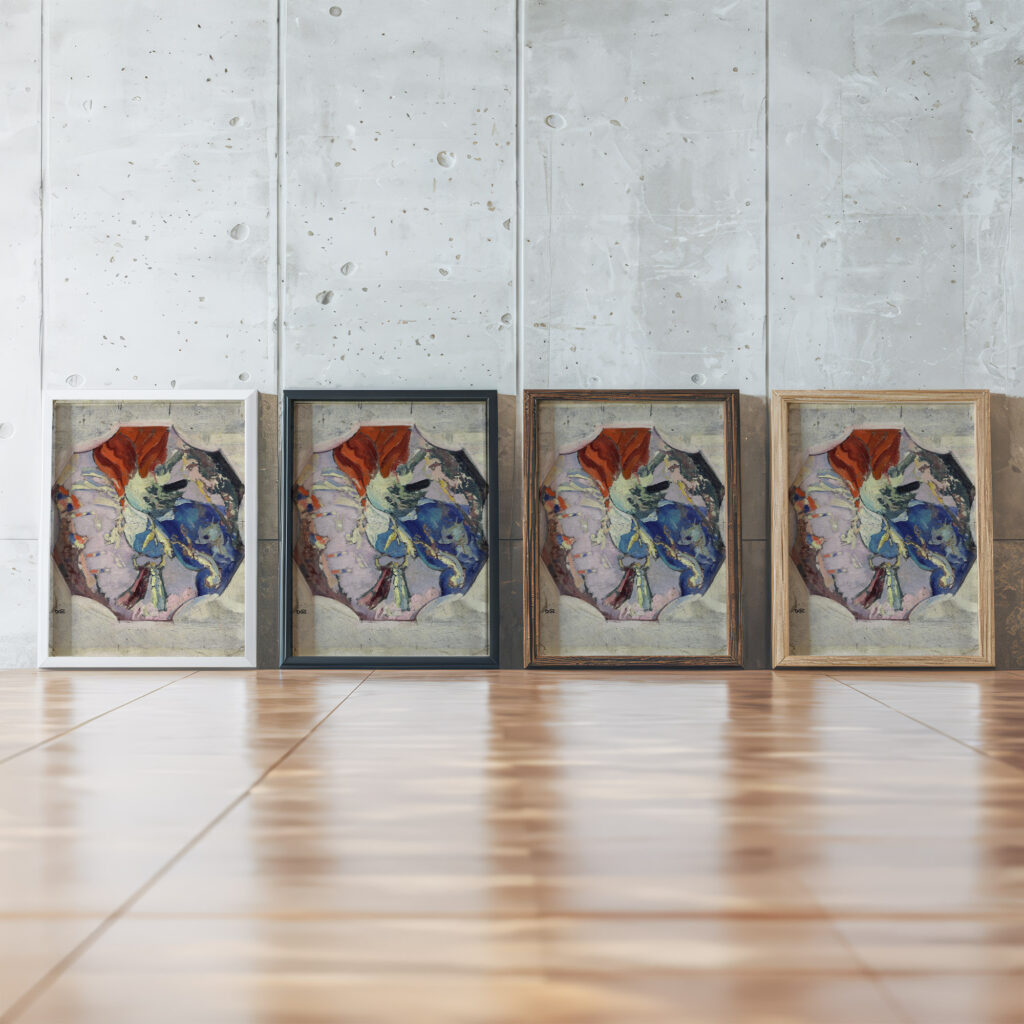 La Victoire 1918 1919 Maurice Denis framed posters mockup