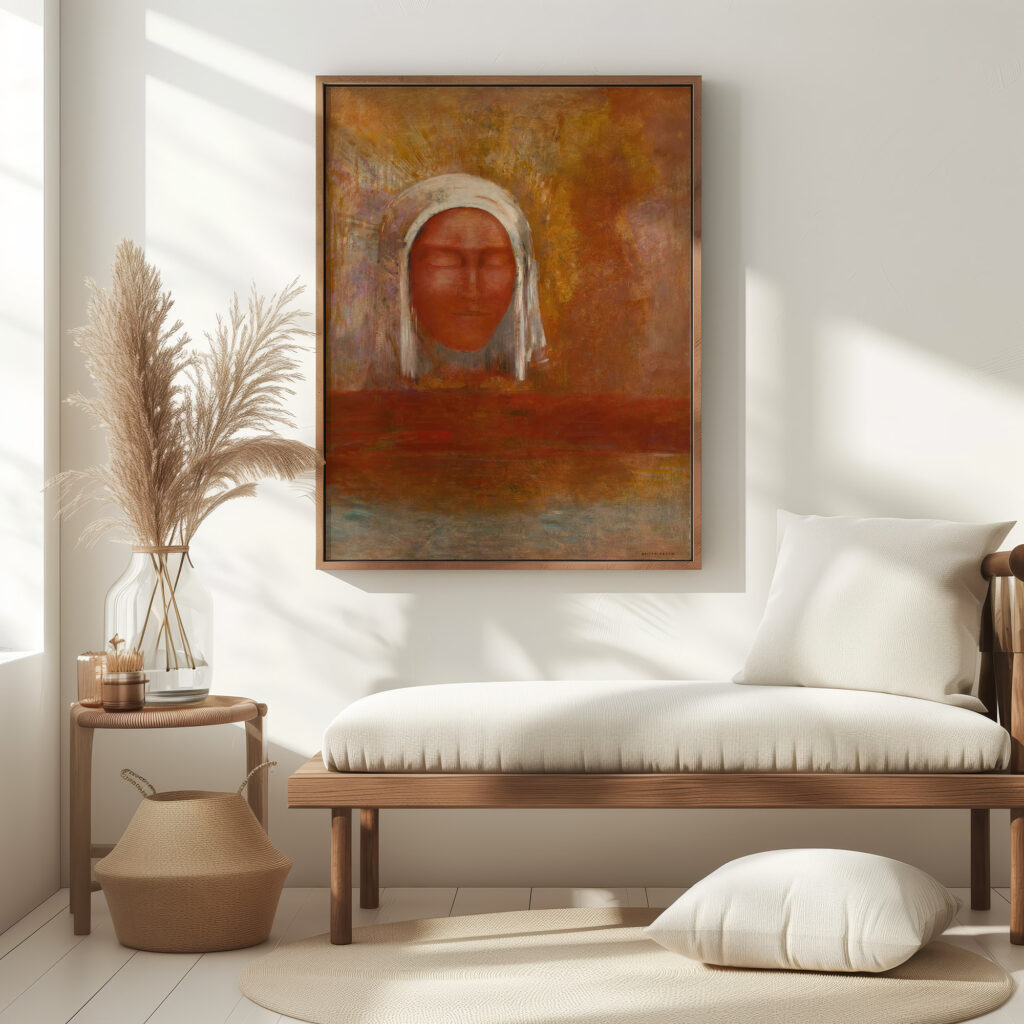 La Vierge Daurore circa 1890 Odilon Redon 5 mockup