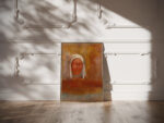 La Vierge Daurore circa 1890 Odilon Redon video mockup