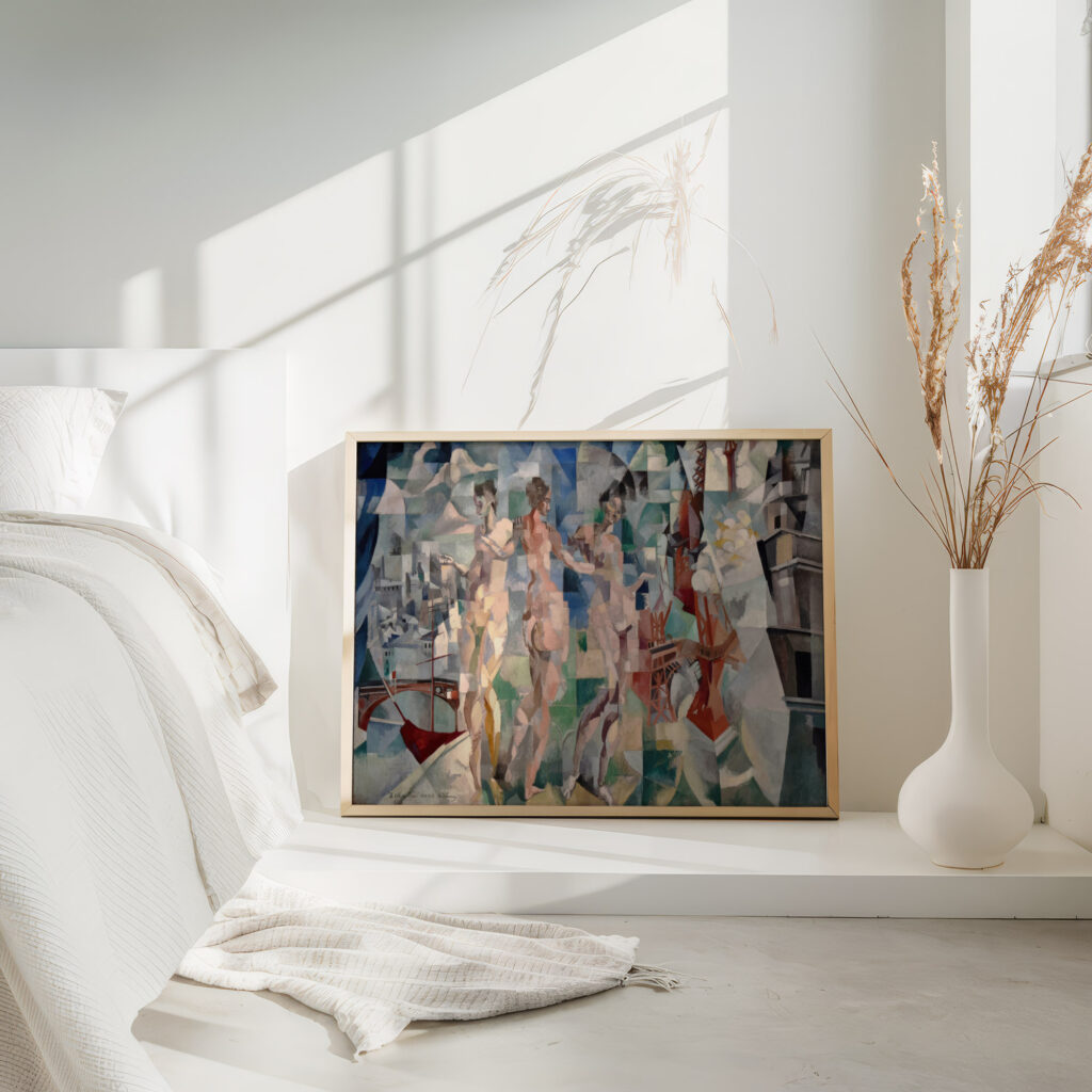 La Ville de Paris 1912 Robert Delaunay 4 mockup