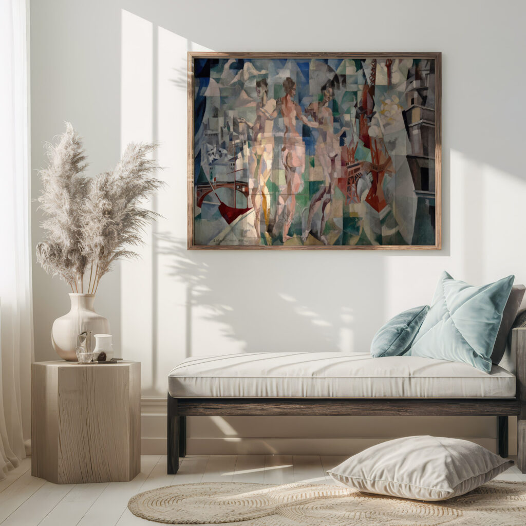 La Ville de Paris 1912 Robert Delaunay 5 mockup