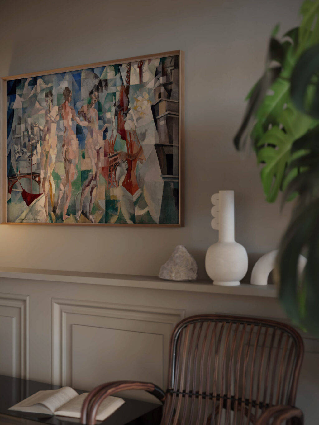 La Ville de Paris 1912 Robert Delaunay video mockup