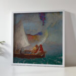 La Voile grise 1900 05 Odilon Redon 5 mockup