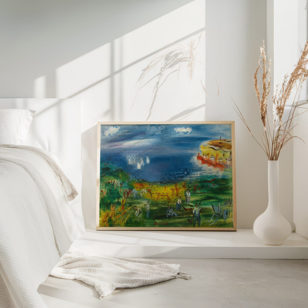 La baie de Sainte Adresse Raoul Dufy 4 mockup