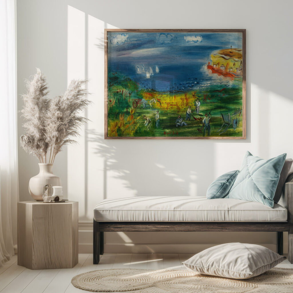 La baie de Sainte Adresse Raoul Dufy 5 mockup