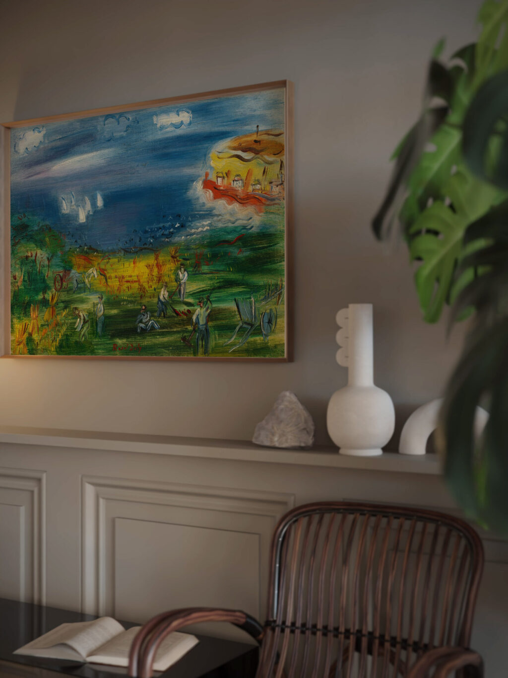 La baie de Sainte Adresse Raoul Dufy video mockup